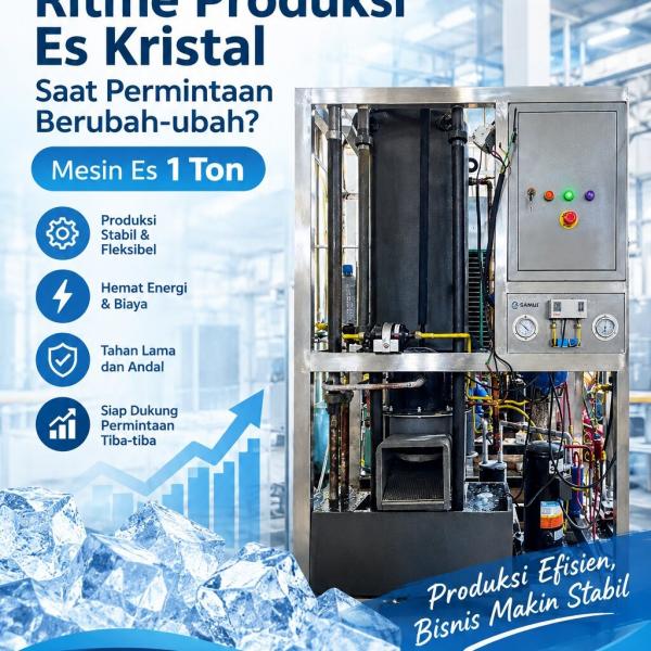 Bagaimana Menentukan Ritme Produksi Es Kristal Saat Permintaan Berubah-ubah?